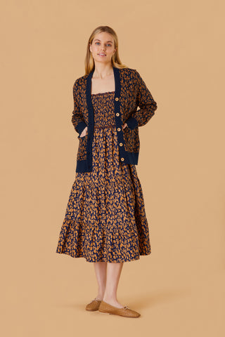 Remington Cardigan - Leopard Knit