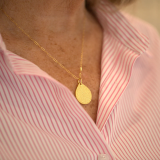 Lord's Prayer Charm - Gold