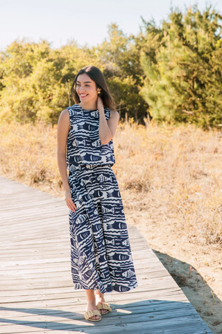 Pavilion Skirt - Fish Print