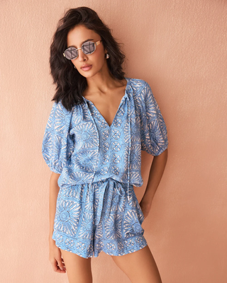 Isla Blouse - Kashni Ocean