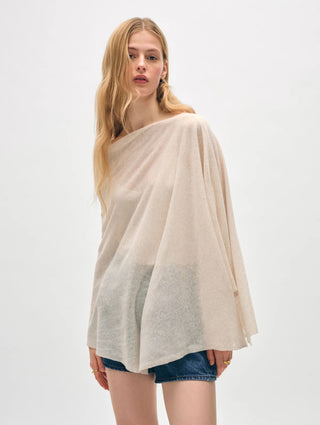 LINEN GAUZE TWO WAY TOPPER