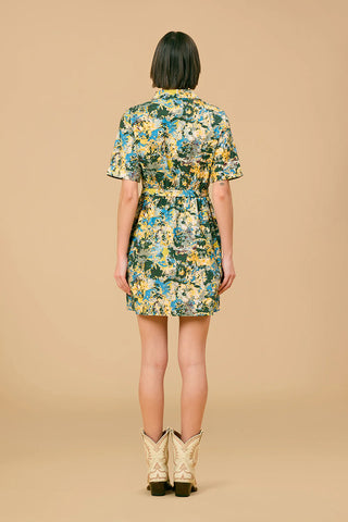 Tilly Dress - Misty Isles