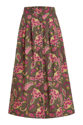 Scout Skirt - Raspberry Garden