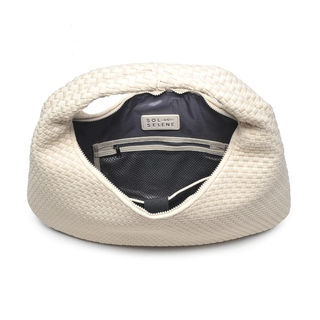 Dare To Dream - Large Woven Neoprene Hobo - Cream
