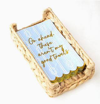 Nautical Knot Paper Guest Towel Packs