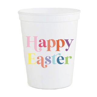 Happy Easter Stadium Cups- Easter
