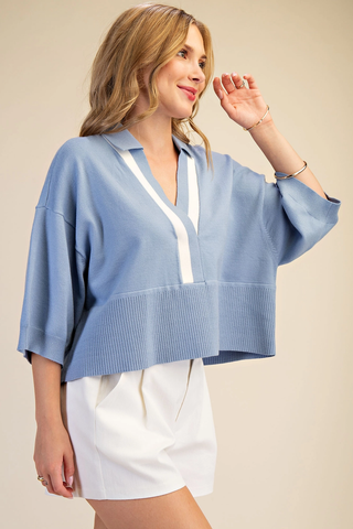 Tulip Sweater Loose Fit Cropped