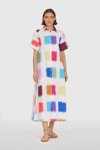 Gibbons Dress - Brushstrokes