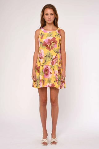 Jasmyn Mini Dress - Modern Dandy Liberty Print