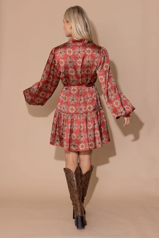 Adele Dress - Desert Jewel
