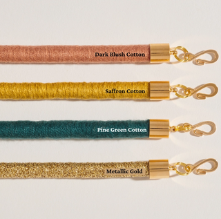 Square Fiber + Chain Necklace