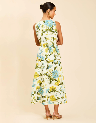 Santiago Convertible Midi Skirt - Aegean Blooms