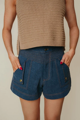 Cypress Shorts - Dark Denim
