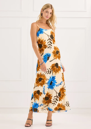 The Anya Dress - Sunflower Haze