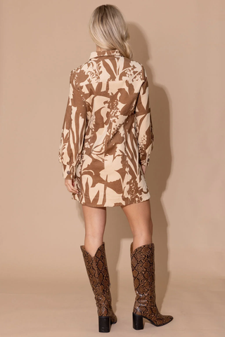 Harriet Dress - Sienna Shadow