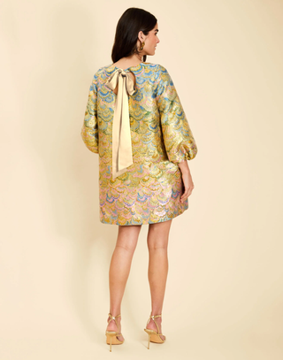 Rosanna Mini Dress - Gilded Marble