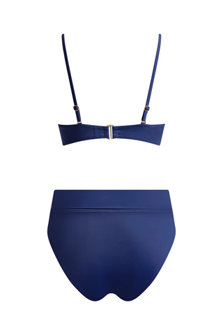 Push Up Bikini Top Navy