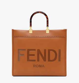 Fendi Brown Sunshine Tote