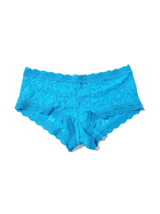 Signature Lace Boyshort - Ocean Eyes Blue