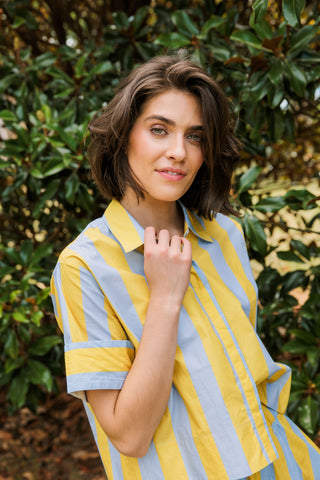 Club Shirt, Brimstone Stripe