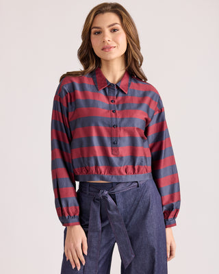 SEAN TOP - VINEYARD STRIPE