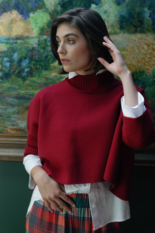 Sophia Sweater - Bordeaux