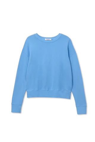 TYLER FRENCH TERRY PULLOVER SWEATSHIRT - PACIFIC BLUE