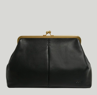 GRACE OVERSIZED CLUTCH / BLACK