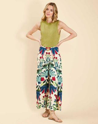 CHLOE BUCKLE PANT - ORNAMENTED ESPALIER