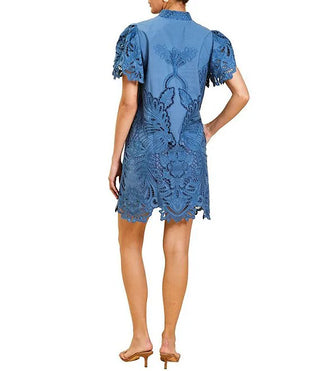 ELLIANNA MINI DRESS - LAPIS BLUE