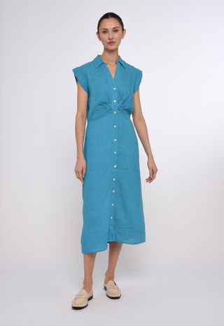 Simmons Dress - Maui Blue