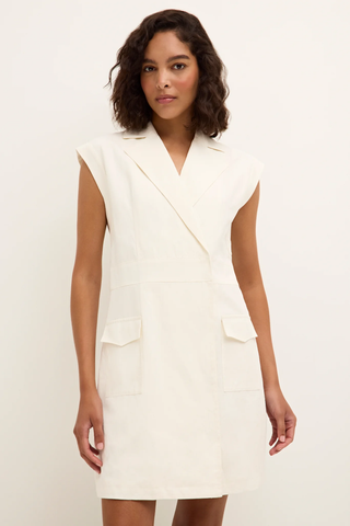 WYNN DRESS- OYSTER
