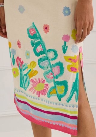 Hampton Skirt - Secret Garden Print