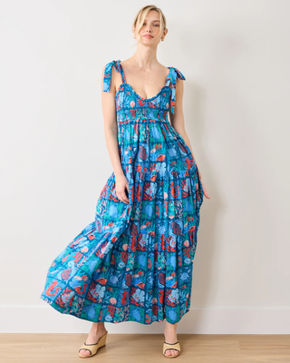 SIREN DRESS- STAINED SEA GLASS
