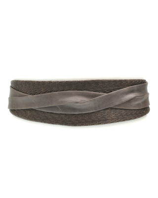 Wrap Belt - Chocolate Woven