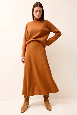 Jemma Skirt - Umber