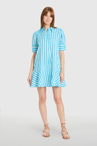 Liv Dress - Seaside Stripes