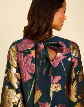 Rosanna Mini Dress - Demitasse Flowers