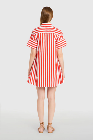 Dock Dress - Red Stripes