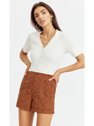 Dolce Knit Bodysuit - Off-White