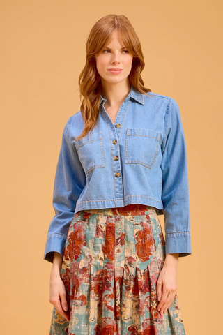 Megs Top - Denim