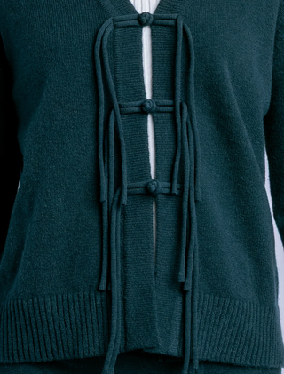 Alice Cardigan - Pagoda Teal