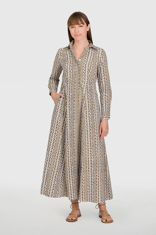Classic Shirt Dress - Driftwood
