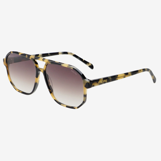 Billie Unisex Aviator Sunglasses - Tortoise