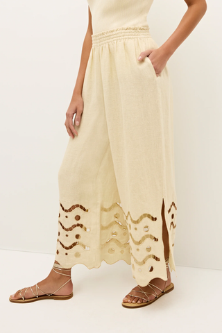 MARIN PANT- BIRCH EYELET