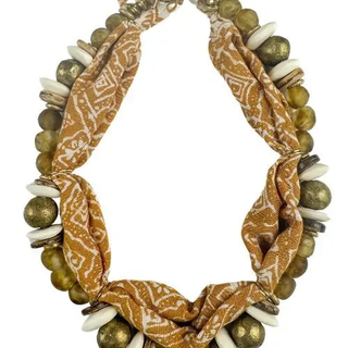 Beaded Bandana Necklace