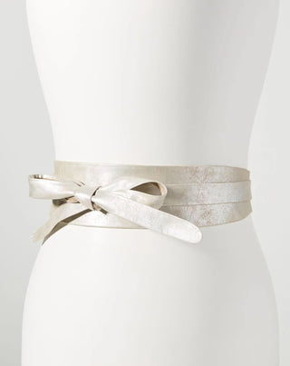 Wrap Belt - Silver Shimmer OS