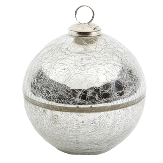 Glass Ornament Candle