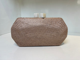Handwoven Clutch - Sarsuela Classic, Taupe