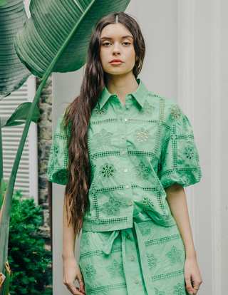 Cassia Top - Kiwi